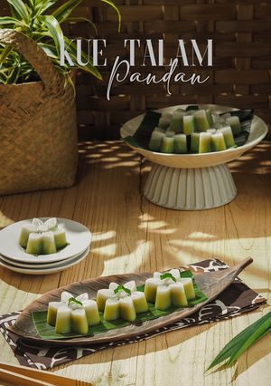 Foto resep Kue Talam Pandan