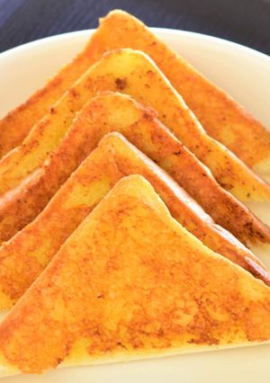 รูปของ ขนมปังปิ้งหน้าชีส Cheese Toast (ชีสโทสต์)