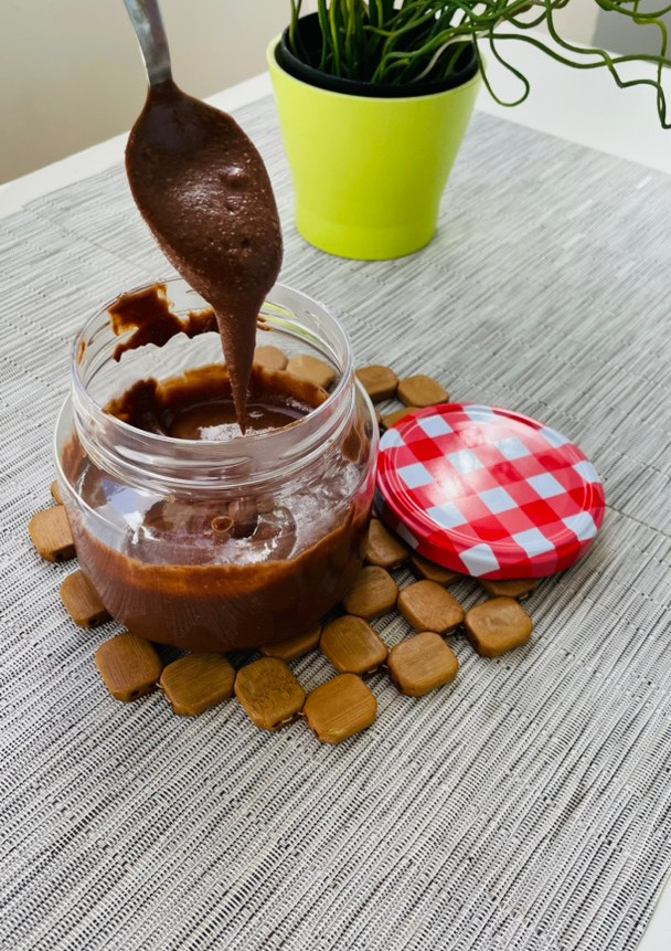 Una foto de Nutella casera