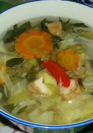 Hình của món Canh chua chay.