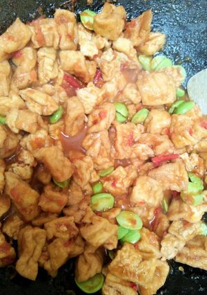 Foto resep Sambal balado tahu & pete