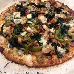 Cauliflower Pizza Base A picture of Cauliflower Pizza Base.