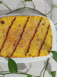 عکسی از دستور ته چین مرغ