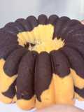 Marble Cake isi Keju (Dengan teknik jadul)