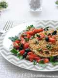 Pesce spada gratinato al forno con frutta secca