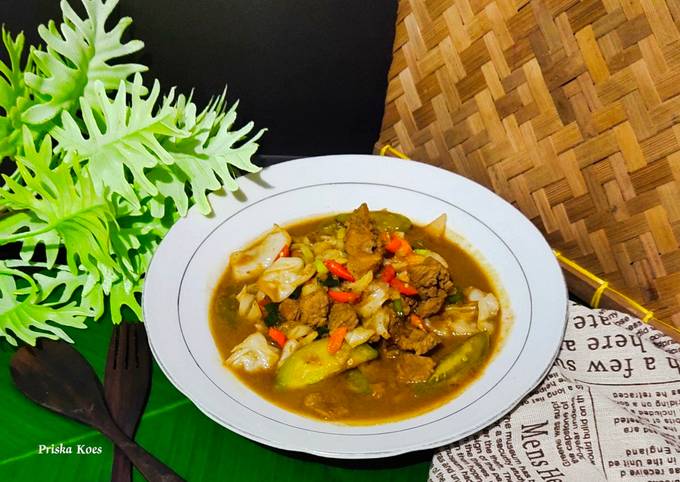 Cara Membuat Tongseng Daging Sapi ala Warung Sate Enak Terbaru