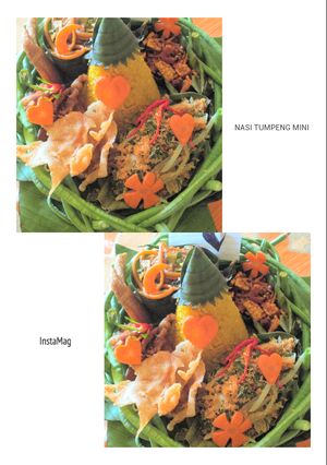 Foto resep Nasi tumpeng mini