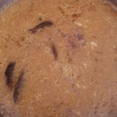 A picture of Coconut moong daal.