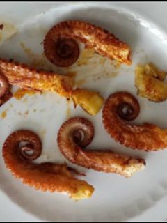Una foto de Pulpo a la plancha con pimentón