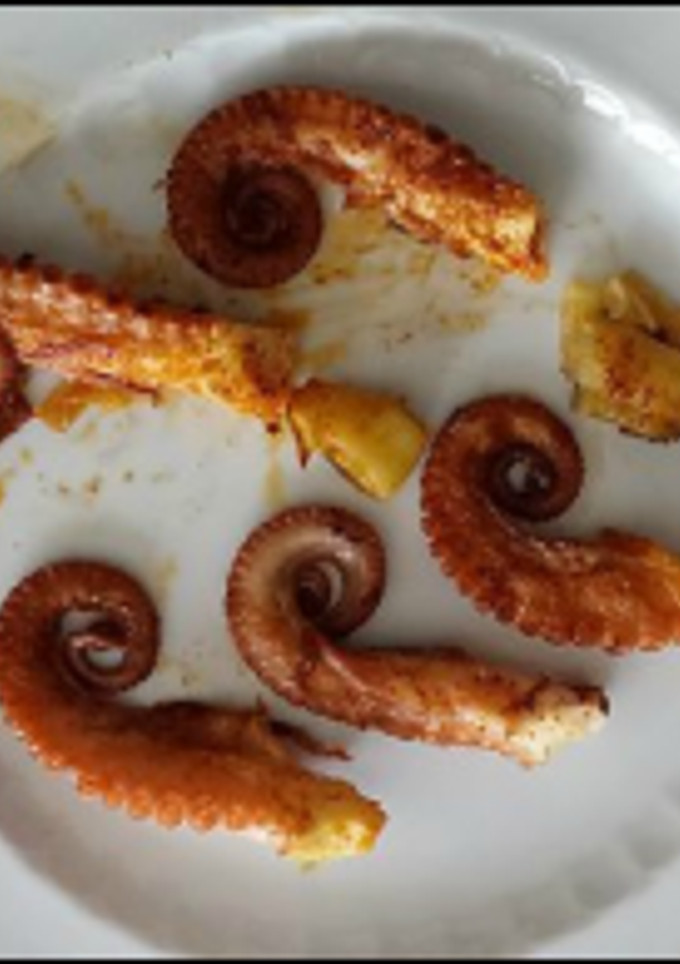 Una foto de Pulpo a la plancha con pimentón