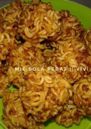 Foto resep Mie Bola Pedas