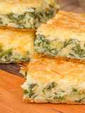 Tarte de Espinafre com Queijo no Liquidificador