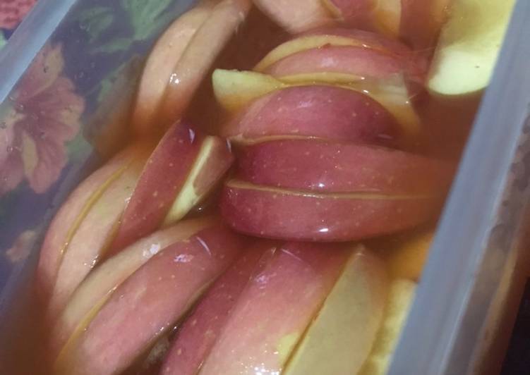 Resep Asinan Buah Apel yang Enak