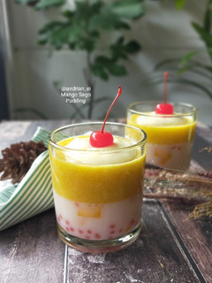Foto resep Mango Sago Pudding