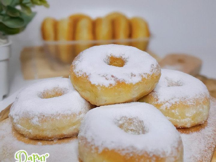 Resep: Donat Jadul (Taburan Gula Halus) Enak Dan Mudah