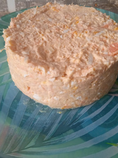 Una foto de Ensaladilla de garbanzos, atún y huevo