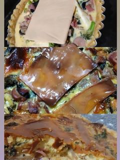 Foto resep Quiche brokoli bayam sapi / pie asin