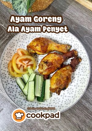 Gambar Ayam Goreng Ala Ayam Penyet
