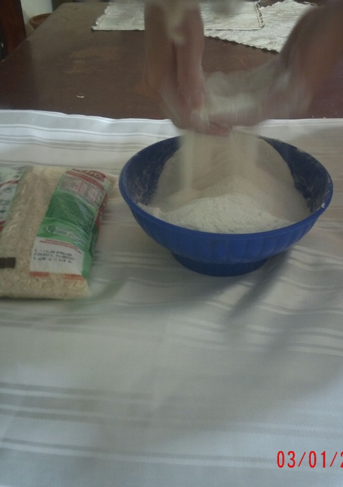 Una foto de Harina de arroz