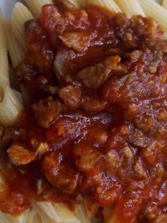 Foto resep Pasta Bolognese Pedas