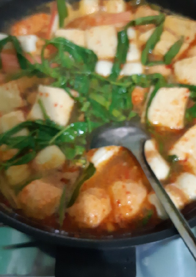 Foto resep Tomyam seafood kangkung pedas