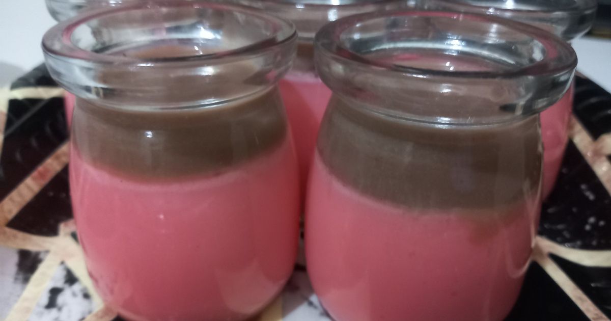 🍮 Pudding Nutrijel & Vla Cokelat – Manisnya Bikin Nostalgia 🍫