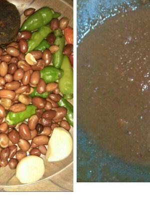 Foto resep Sambal kacang hot medium simple
