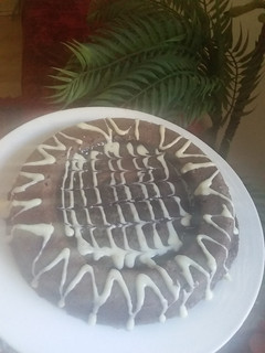 صورة لوصفة كيك المول العجيب المسقي