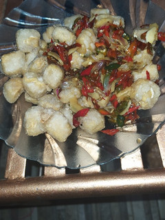 Foto resep Tahu crispy siram oseng cabe