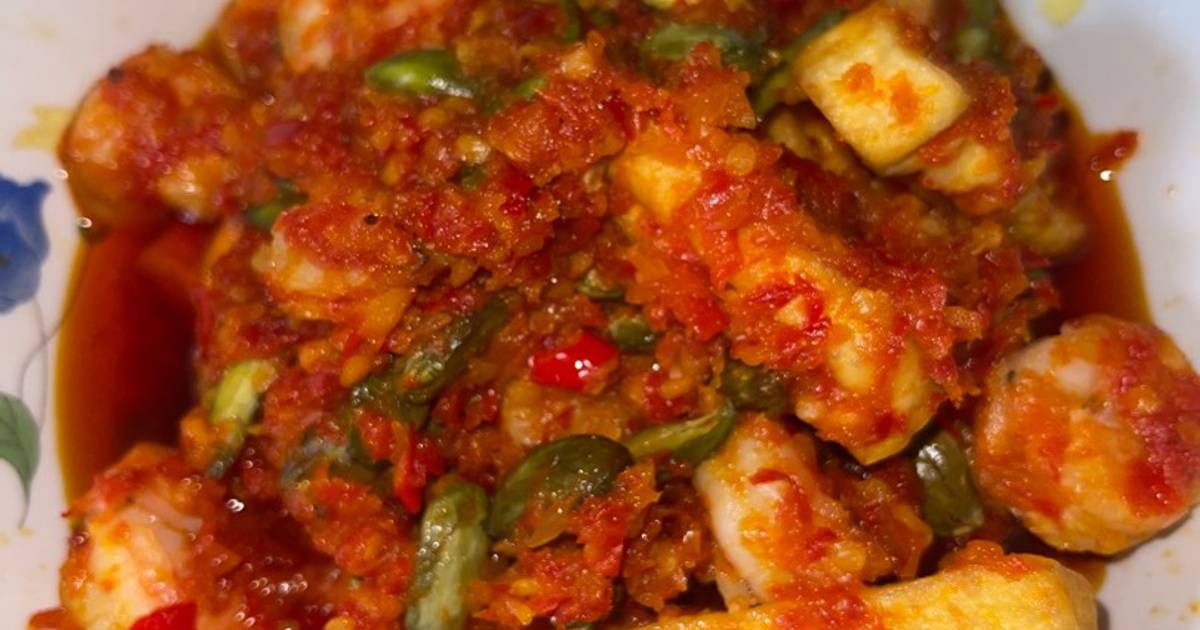 Resep Sambal Udang Pete Tahu Favorit Bunda