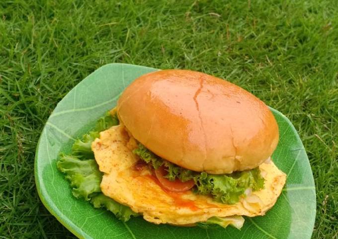 Resep Burger Telur Oleh Sri Rahayu Ningsih Cookpad