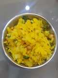 Vegetable Poha (No Onion, No Garlic)