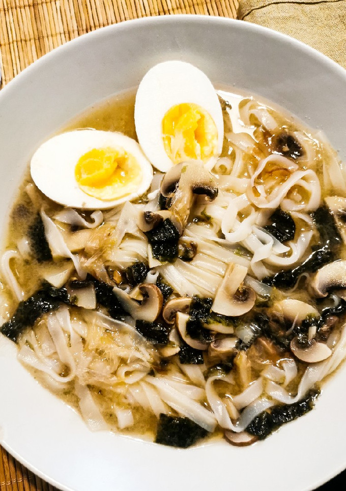 Una foto de Sopa de miso a mi manera