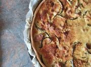 Une photo de quiche thon