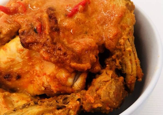 Cara Gampang mengolah Ayam Bumbu Rujak, Lezat