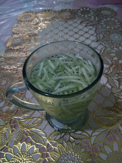 Foto resep Es serut timun selasih
