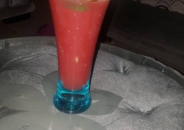 Easiest Way to Make Homemade Watermelon juice
