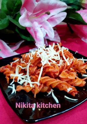 A picture of Beetroot Pasta.