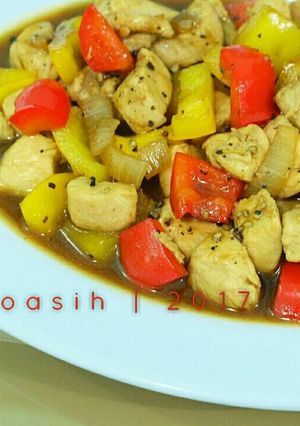 Foto resep Ayam Lada Hitam