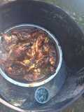 Ganso al horno en tarro