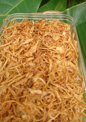 Foto resep Bawang goreng renyah tahan lama