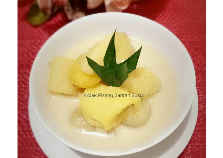 Kolak Pisang Santan Susu