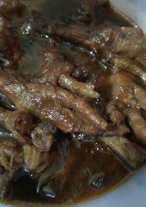 Foto resep Ceker kecap