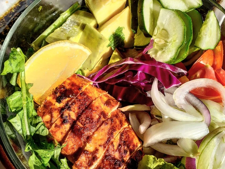 Easy Way Make Recipe Chicken avocado salad #myvalentinesrecipecontest that is Awesome, Appealing}