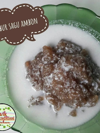 Cara Mudah Menyiapkan Resep 36. Bubur Sagu Ambon super Lembut yang Enak Banget Anti Ribet, Sempurna