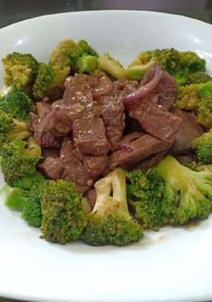 Foto resep Beef teriyaki brokoli