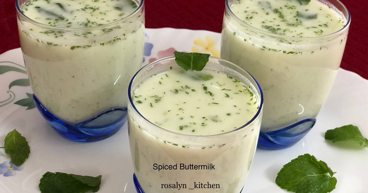 Spiced Buttermilk Recipe by Rosalyn_Kitchen Cookpad