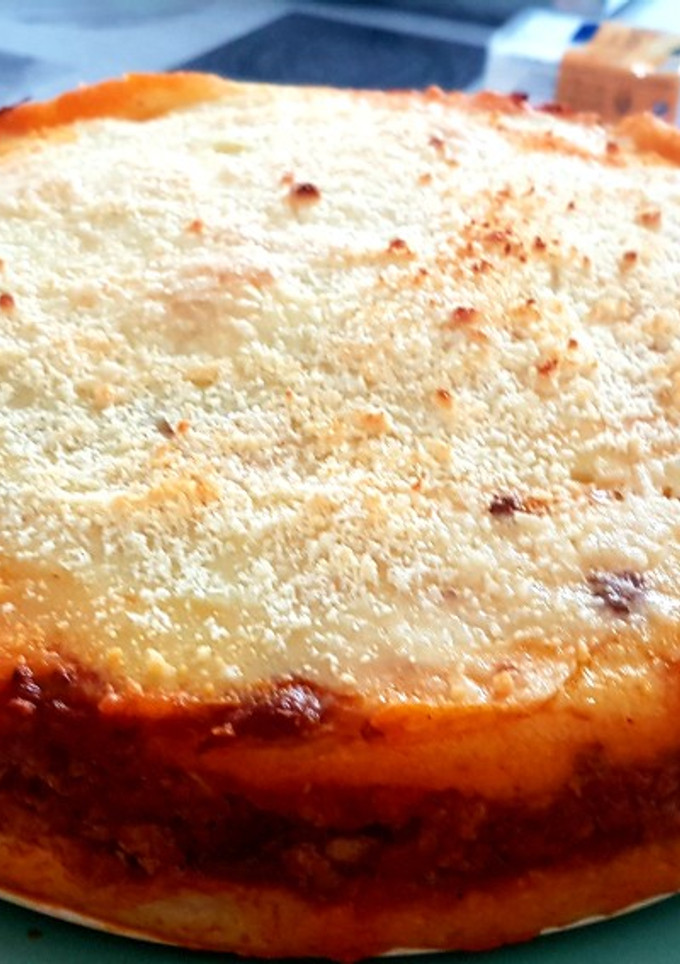 Una foto de Pastel de puré de patata y carne picada