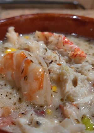 A picture of Seafood Chowder.