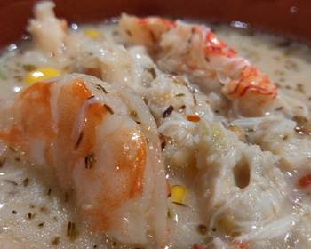 Easy Fast Cooking Seafood Chowder Yummy